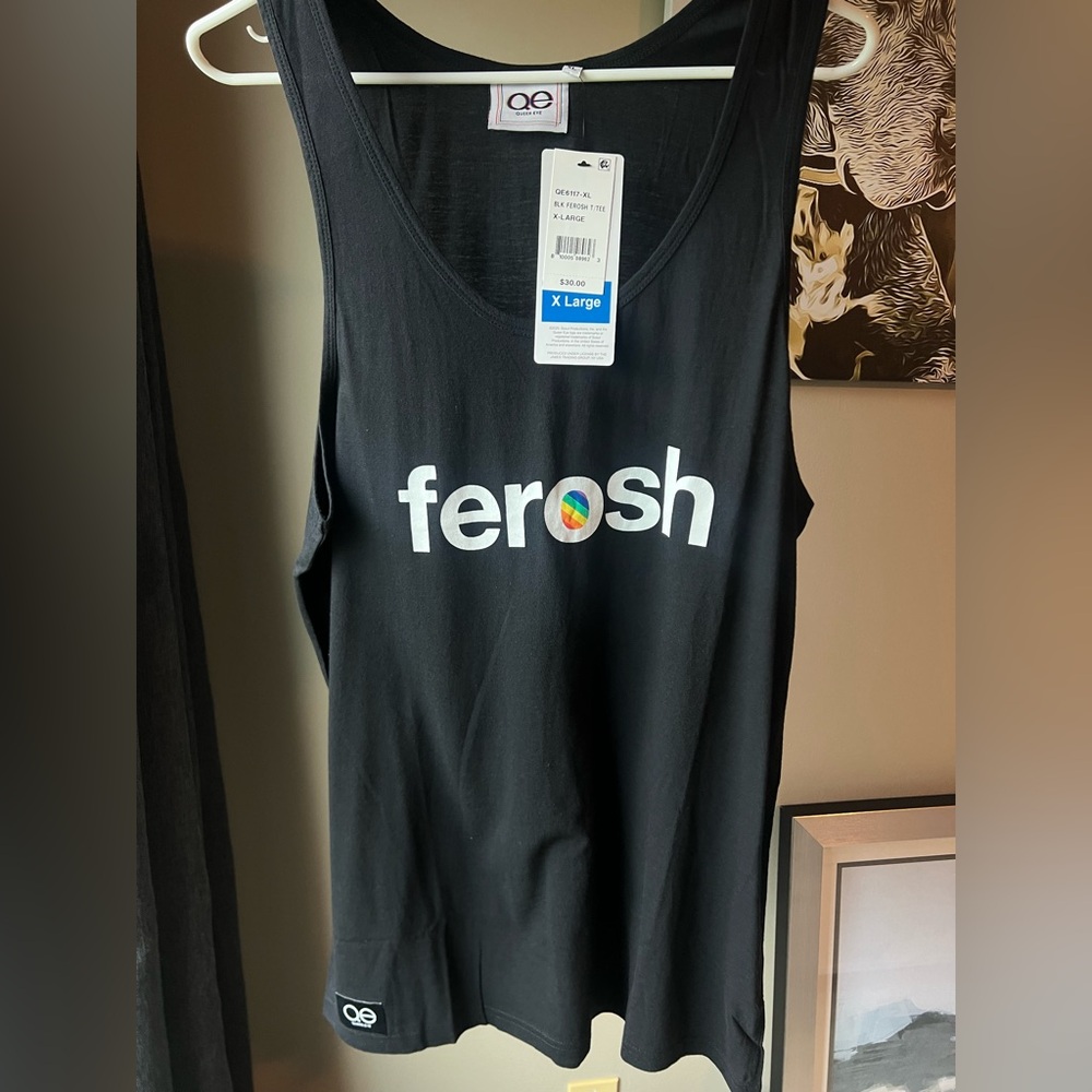 Black Ferosh Tank Top Size Large